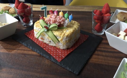 ちらし寿司🍰ケーキ